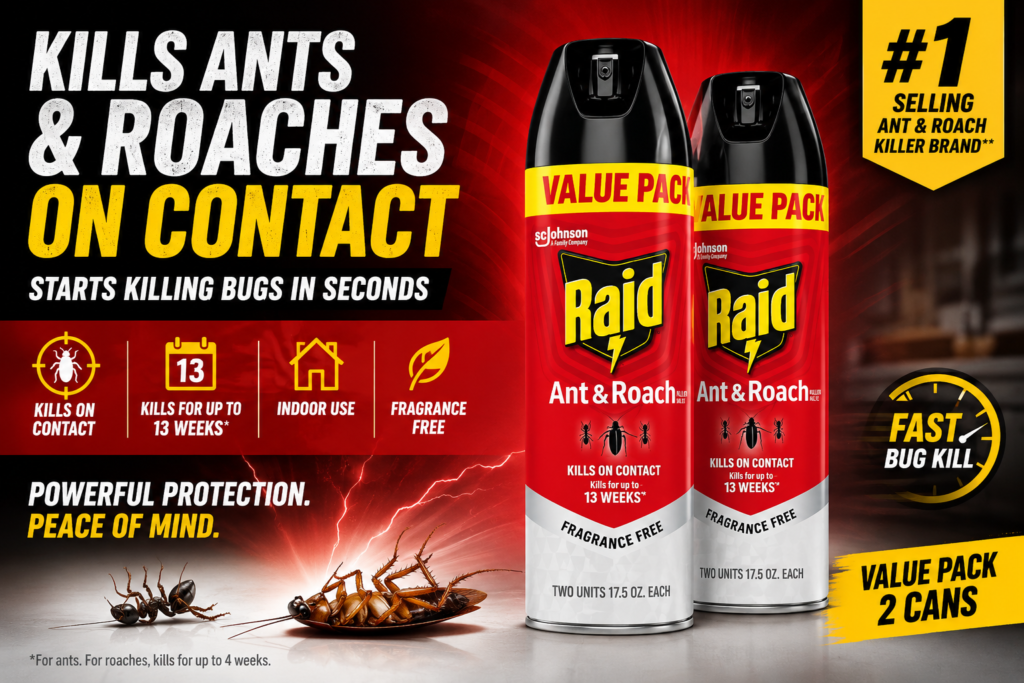 Does Raid Ant & Roach Killer Actually Work?