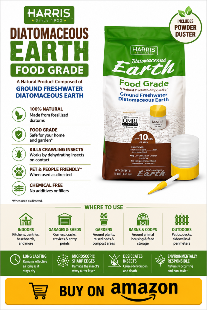 Best diatomaceous earth safe for home