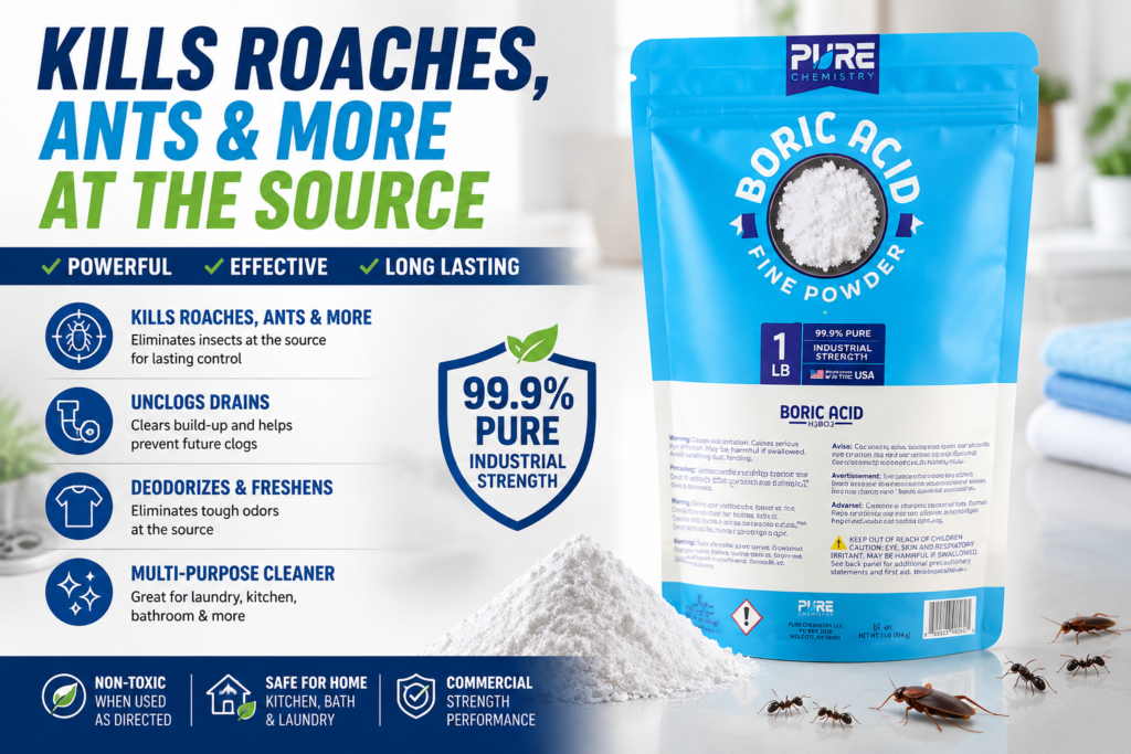Boric Acid for Roaches and Ants: Does It Actually Work?