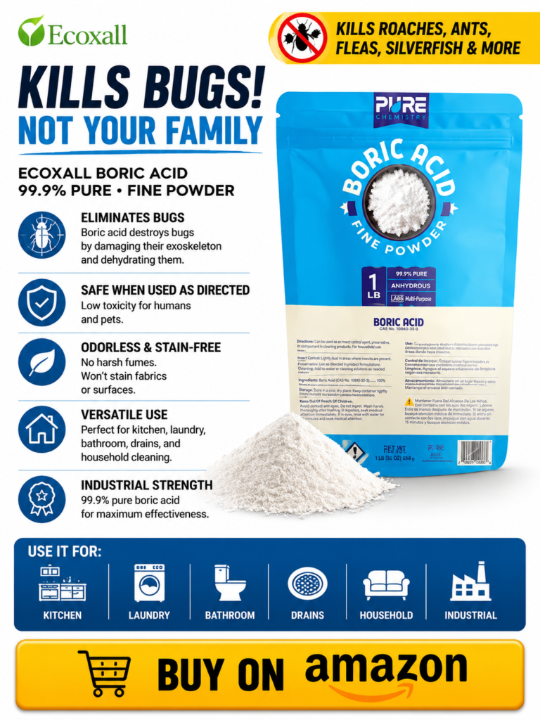 Buy boric acid on Amazon