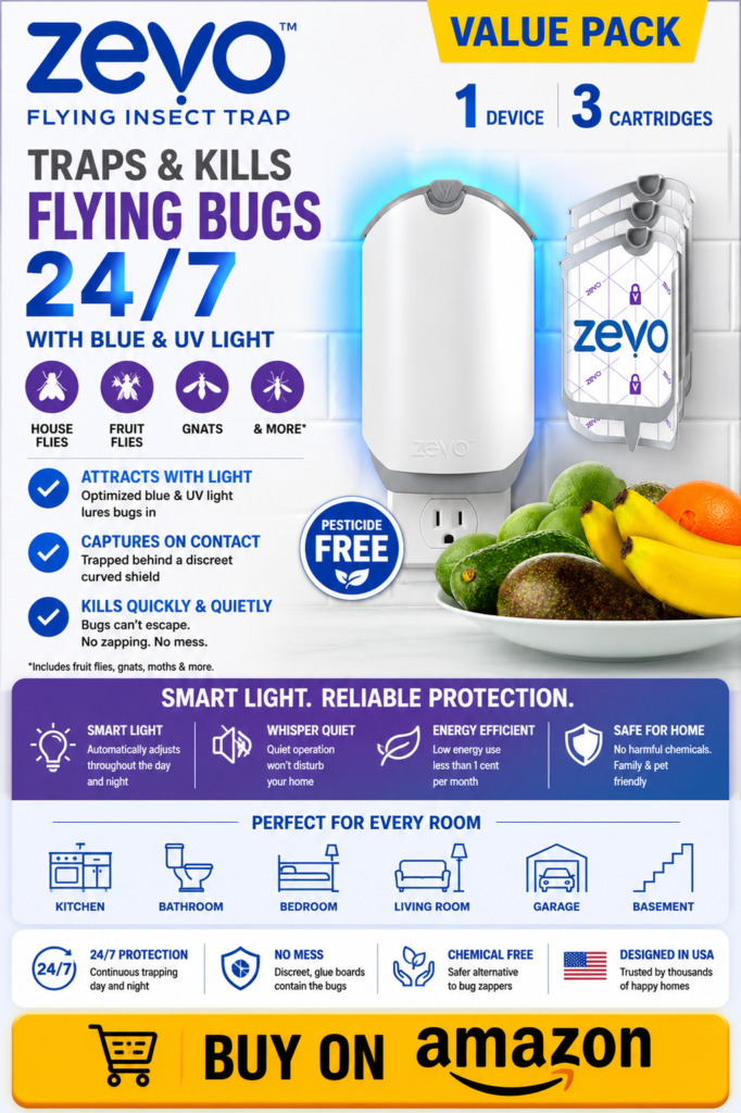 Zevo flying bug killer traps
