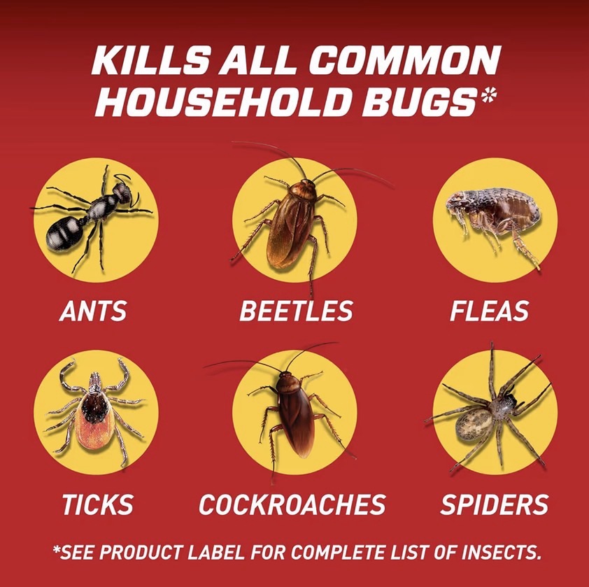 Bugs killed by ortho