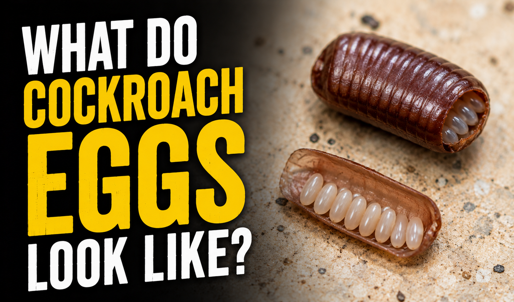 What Do Cockroach Eggs Look Like? Easy Identification Guide