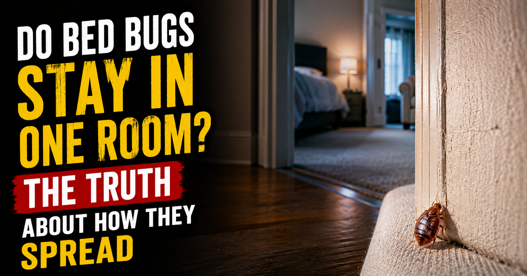 Do Bed Bugs Stay in One Room? The Truth About How They Spread