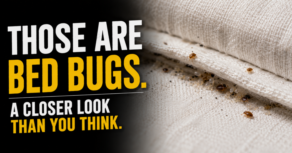Those are bed bugs 