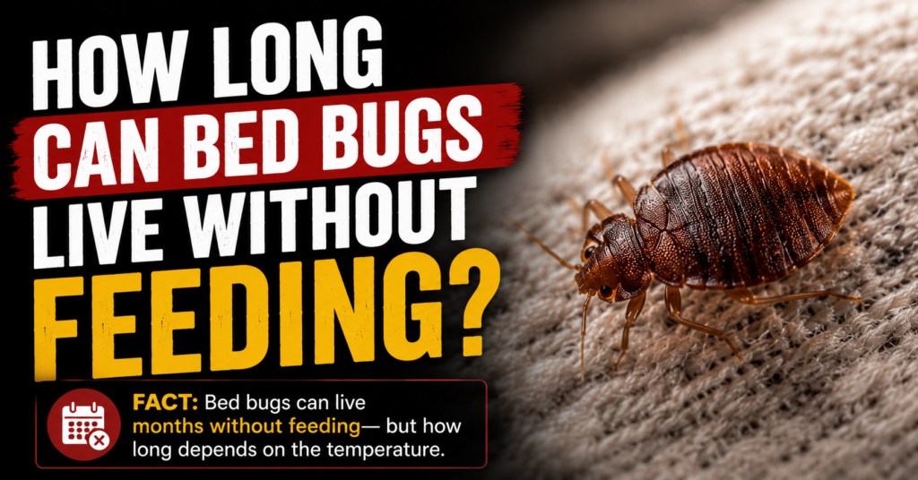 How Long Can Bed Bugs Live Without Feeding?