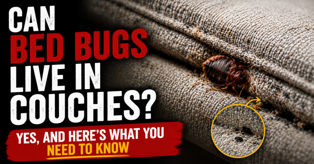 Can Bed Bugs Live in Couches? Here's What to Check