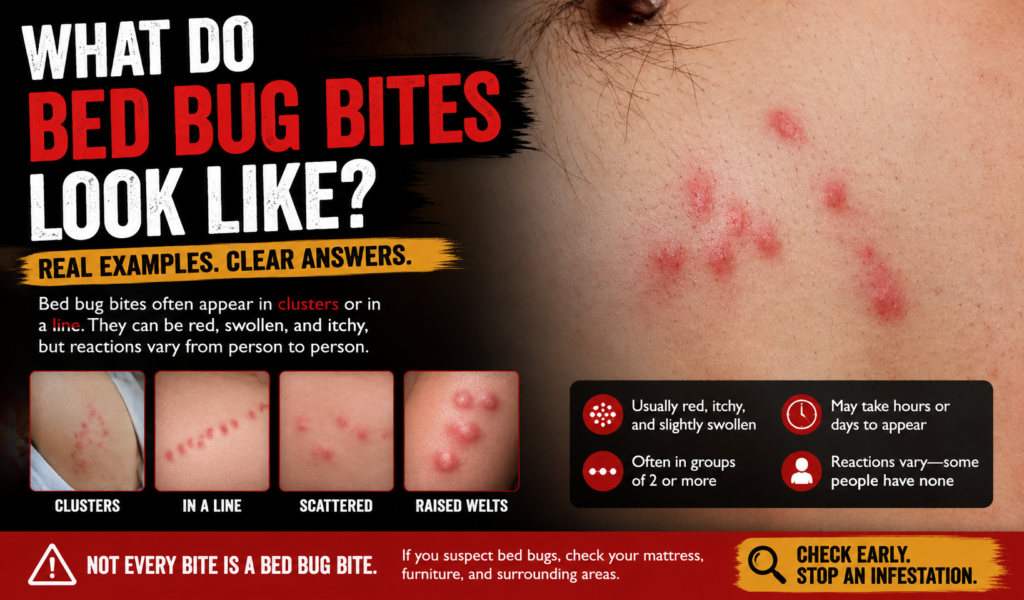 What Do Bed Bug Bites Look Like? Easy Identification Guide