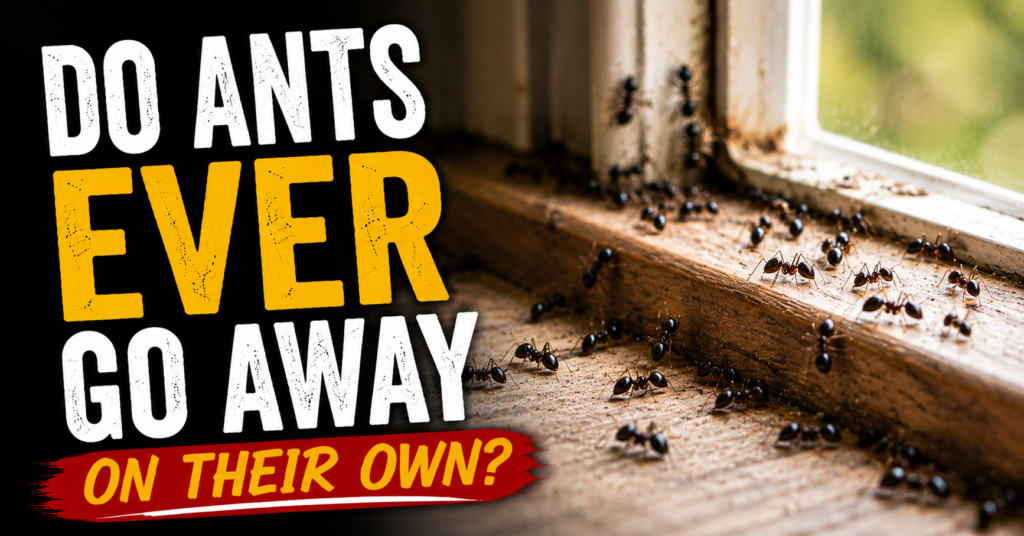 Do Ants Ever Go Away on Their Own? The Honest Answer