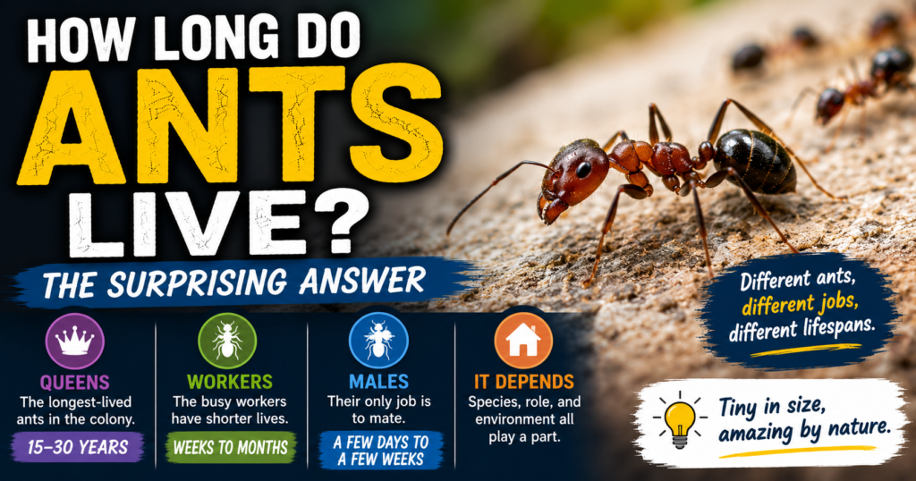 How Long Do Ants Live? The Surprising Answer