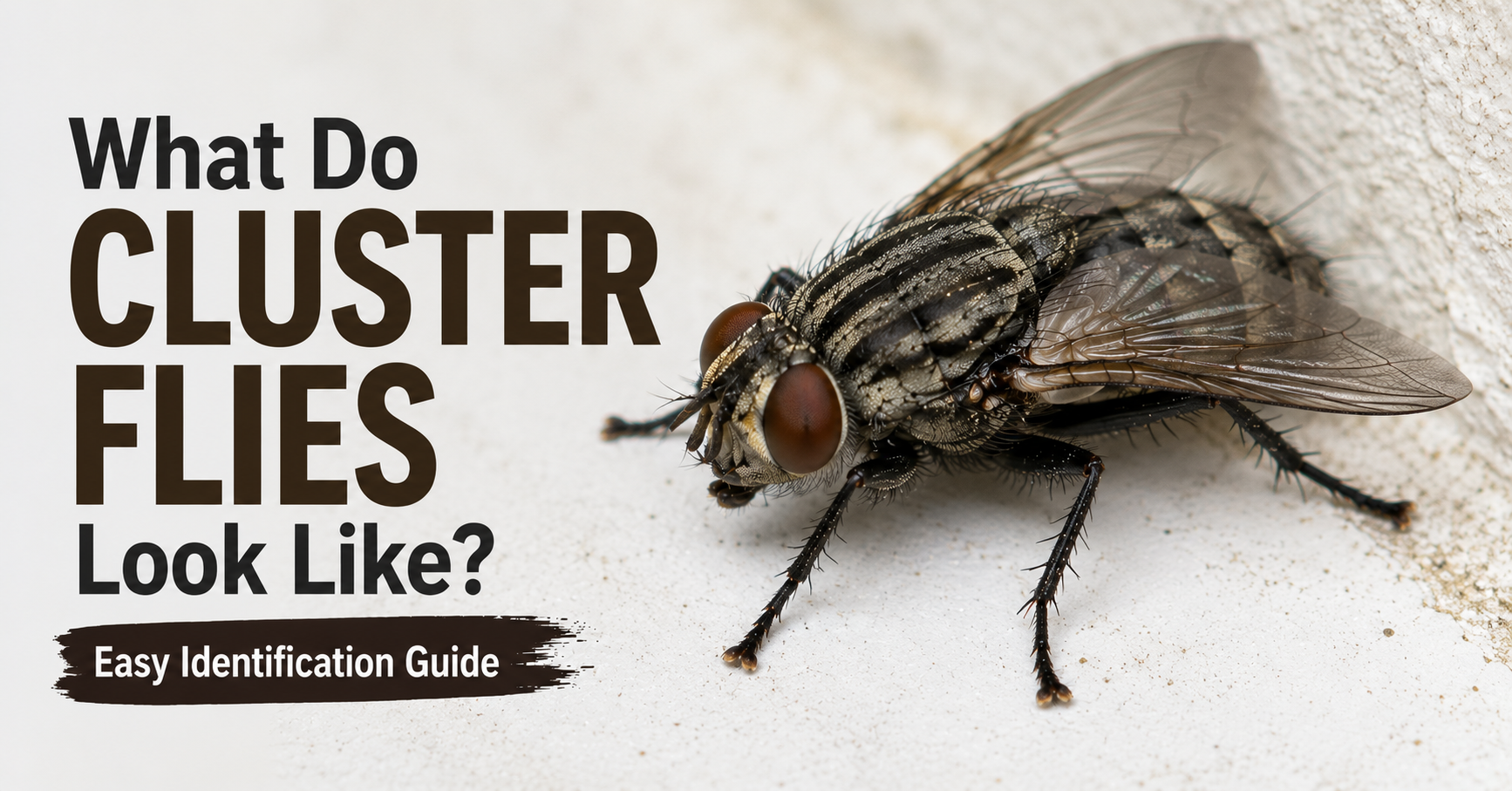 What Do Cluster Flies Look Like? Easy Identification Guide
