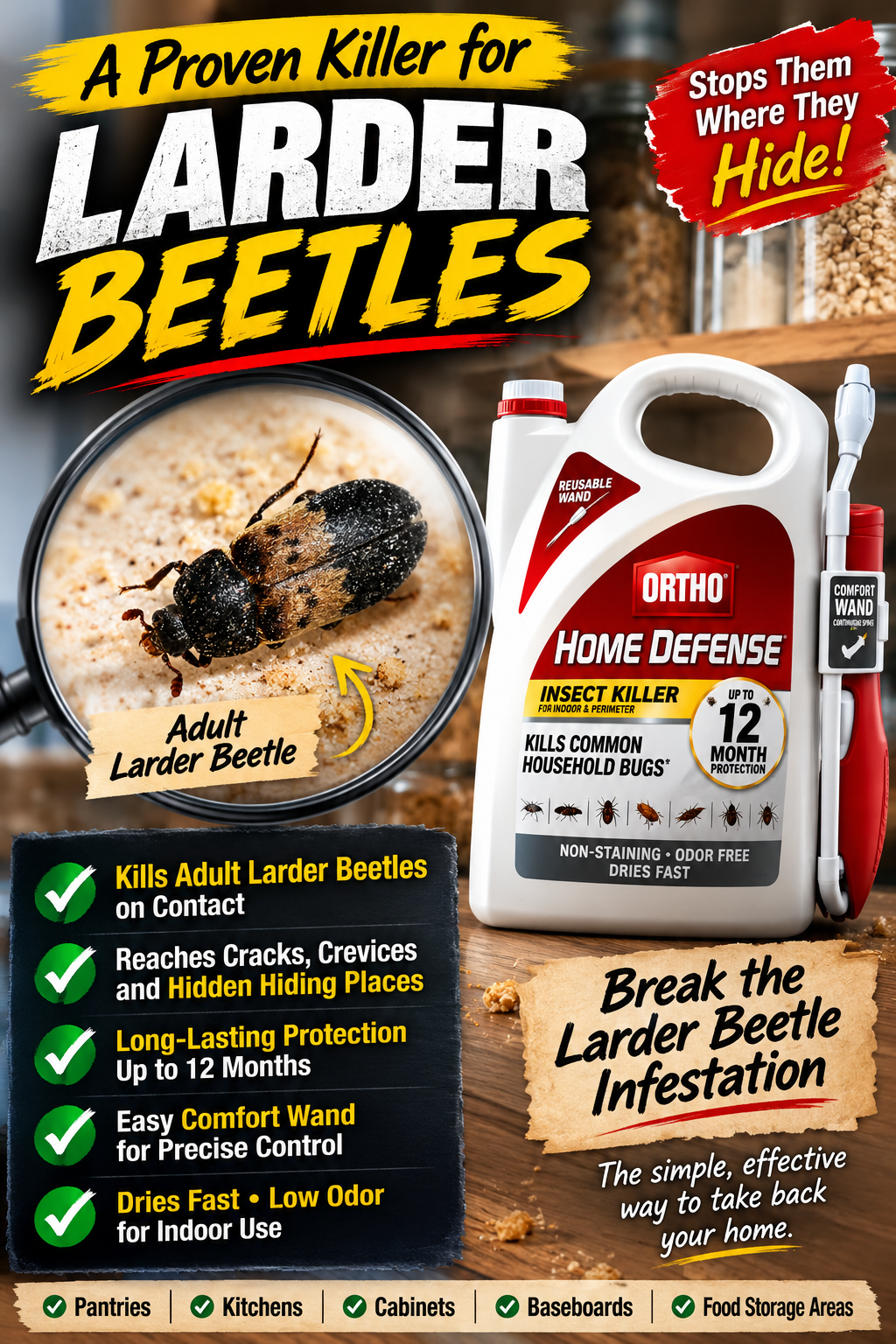 Best Larder Beetle Killer – My Honest Review