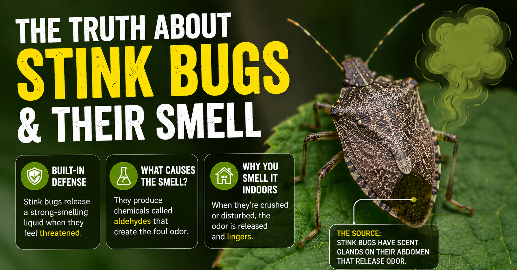 Why Do Stink Bugs Smell So Bad?